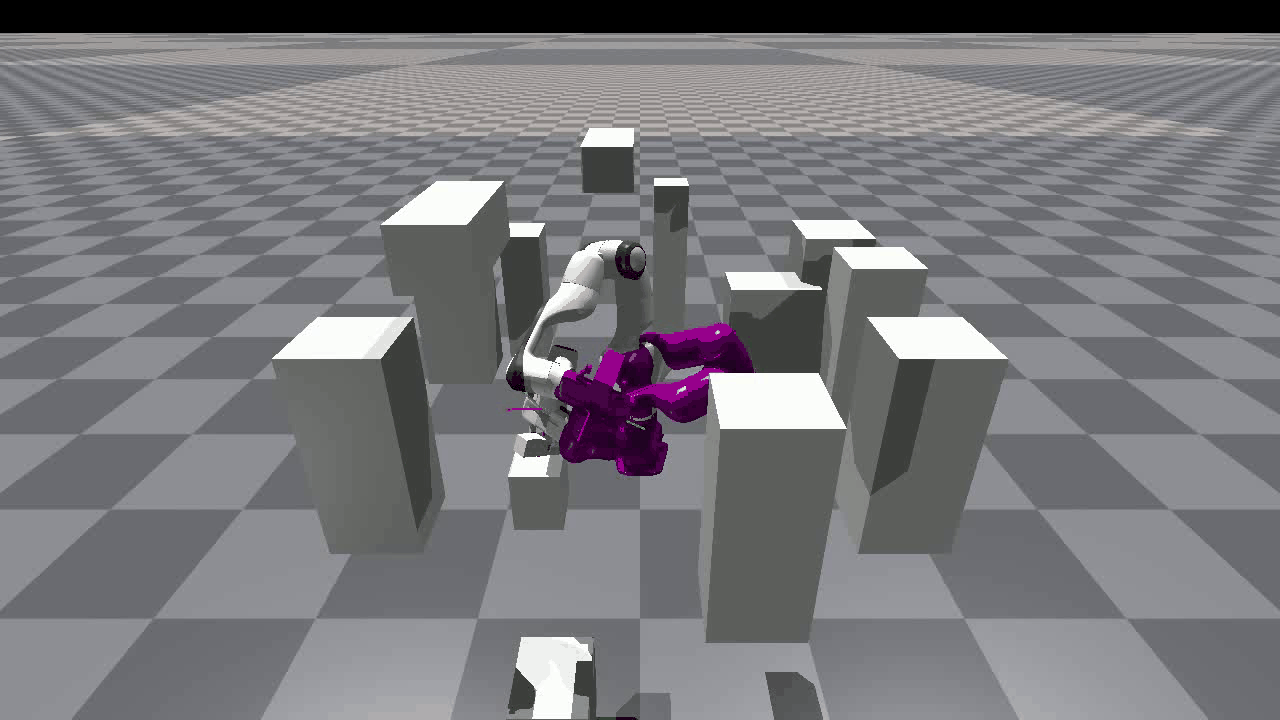 Cube3D with Grasped Object result