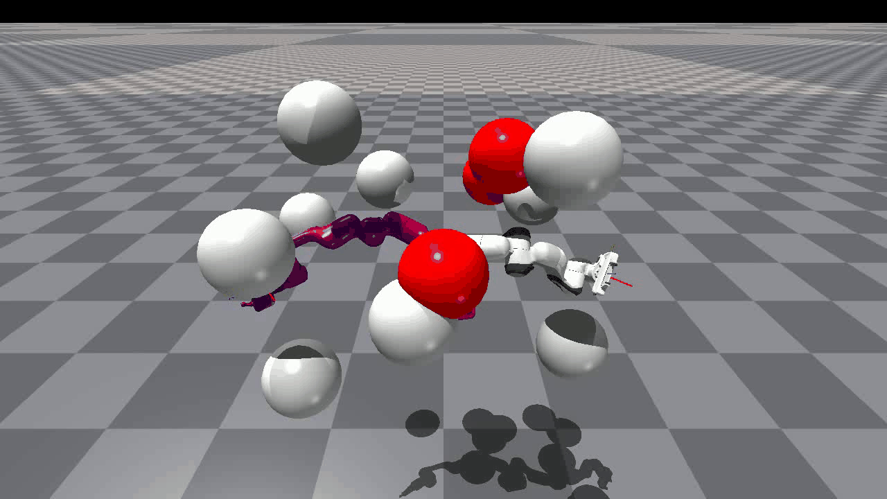 Sphere3D with Franka Panda result